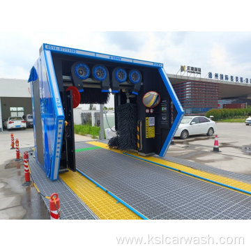 Smart car washing machine cleans stains